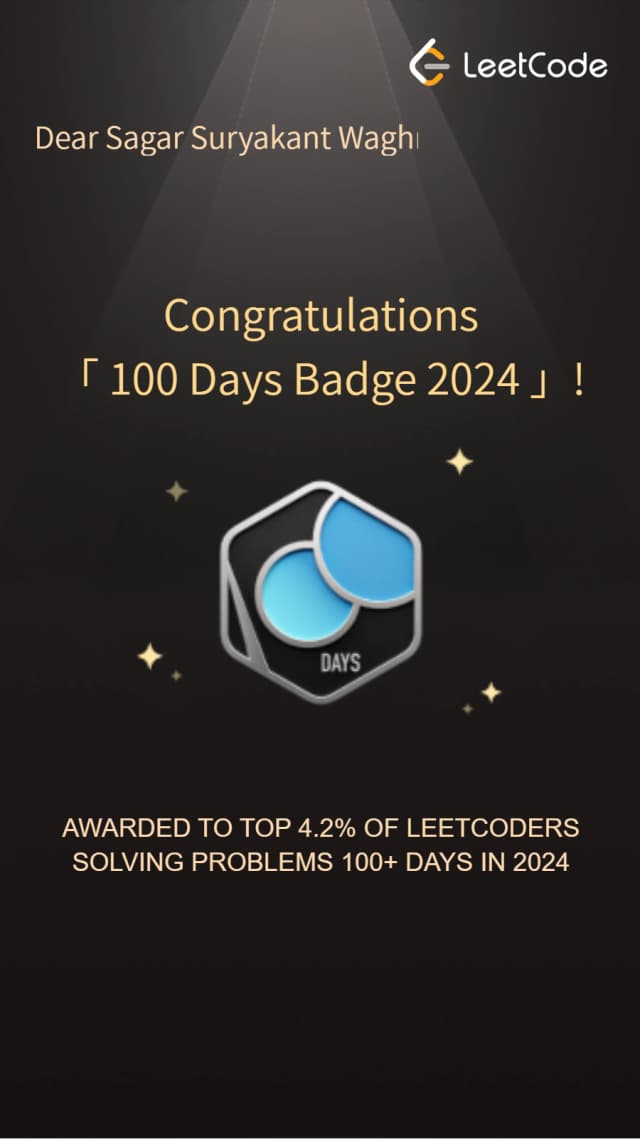 100 Days LeetCode 2024